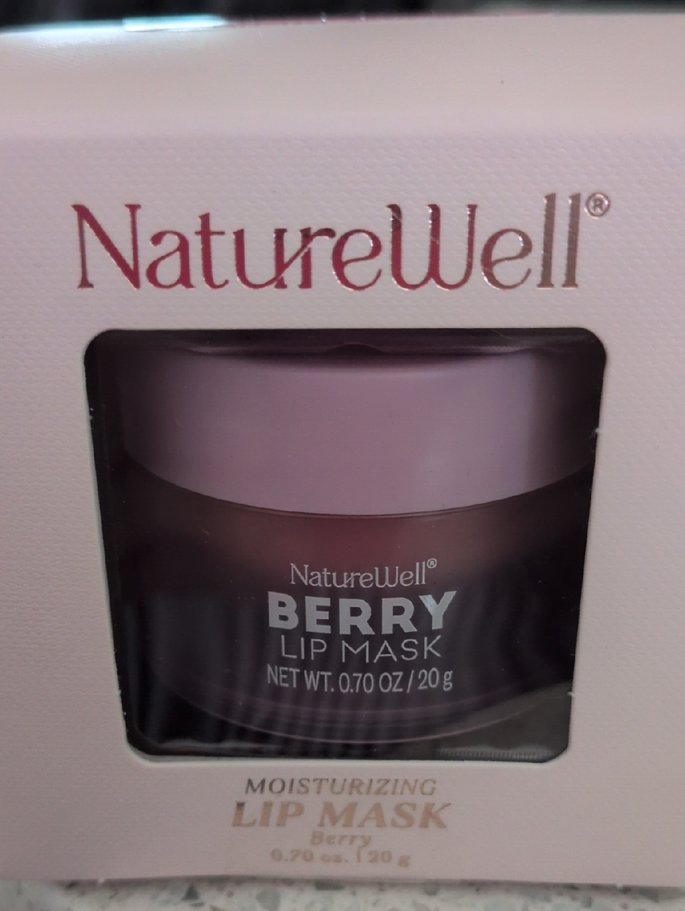 NatureWell Berry Lip Mask - Pink